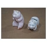 Vintage Salt & Pepper Shaker Set - Pigs