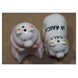 Vintage Salt & Pepper Shaker Set - Pigs
