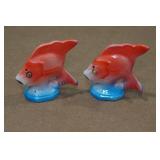 Vintage Salt & Pepper Shaker Set - Tropical Fish