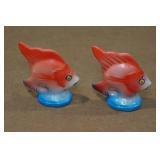 Vintage Salt & Pepper Shaker Set - Tropical Fish