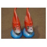 Vintage Salt & Pepper Shaker Set - Tropical Fish