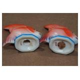 Vintage Salt & Pepper Shaker Set - Tropical Fish