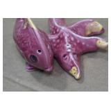 Vintage Salt & Pepper Shaker Set - Star Fish & Fish