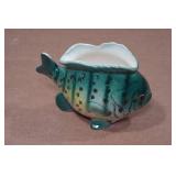 Vintage Cream and Sugar Fish Set