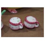 Vintage Salt, Pepper & Sugar Caddy Set