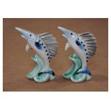 Vintage Salt & Pepper Shaker Set - Swordfish
