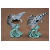 Vintage Salt & Pepper Shaker Set - Swordfish
