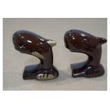 Vintage Salt & Pepper Shaker Set - Whales