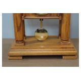 Pendelum Oak Mantle Clock Made in Germany