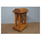 Pendelum Oak Mantle Clock Made in Germany