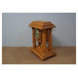 Pendelum Oak Mantle Clock Made in Germany