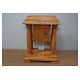 Pendelum Oak Mantle Clock Made in Germany