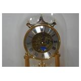 Bulova Glass Dome Mantle Clock Made in Germany