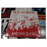 Vinyl Record Albums - Alternative - Meatmen, Yardbirds, Queers, Circle Jerks