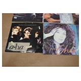 45 Vinyl Records - Photo Jacket - Abdul, Cher, Bon Jovi