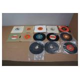 45 Vinyl Records - Elton John, Buffett, Elvis, Fleetwood Mac