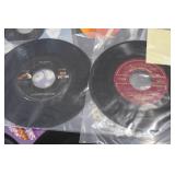 45 Vinyl Records - CCR, Richie, John Denver, Nitty Gritty Dirt Band