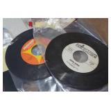 45 Vinyl Records - CCR, Richie, John Denver, Nitty Gritty Dirt Band