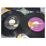 45 Vinyl Records - CCR, Richie, John Denver, Nitty Gritty Dirt Band