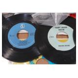 45 Vinyl Records - CCR, Richie, John Denver, Nitty Gritty Dirt Band