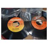 45 Vinyl Records - CCR, Richie, John Denver, Nitty Gritty Dirt Band