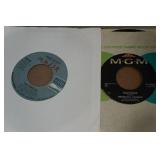 45 Vinyl Records - CCR, Richie, John Denver, Nitty Gritty Dirt Band