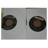 45 Vinyl Records - CCR, Richie, John Denver, Nitty Gritty Dirt Band