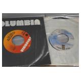 45 Vinyl Records - CCR, Richie, John Denver, Nitty Gritty Dirt Band