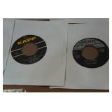 45 Vinyl Records - CCR, Richie, John Denver, Nitty Gritty Dirt Band