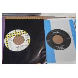 45 Vinyl Records - CCR, Richie, John Denver, Nitty Gritty Dirt Band