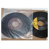 45 Vinyl Records - CCR, Richie, John Denver, Nitty Gritty Dirt Band