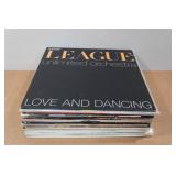 25 Vinyl Record Albums - Tex Ritter, Starland, Clarence Clemons