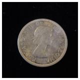 ELIZABETH II DEI GRATIA REGINA  CANADA SILVER DOLLAR -