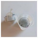 10 TOTAL ONE OUNCE BULLION PYRAMID IN A CASE - .999 SILVER, TAX EXEMPT  FAMOUS INDIAN HEAD MOTIFF