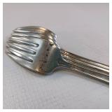 COLLECTION OF 4 SOLID STERLING FORKS  100% STERLING SILVER (NOT STAINLESS)  127.25 GRAMS TOTAL WEIGHT