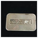 TAX EXEMPT :: .999% 5 OZ BULLION BAR :: SILVERTOWNE SERIAL #31641