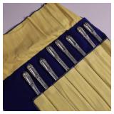 MONUMENTAL SET OF STERLING SILVER FLATWARE  THIS IS HUGE! - SOLID STERLING SILVER   TOTAL WEIGHT IS A MASSIVE  3,354 GRAMS!  DINNER FORKS  SALAD FORKS  SOUP SPOONS COFFEE SPOONS  LADLES AN