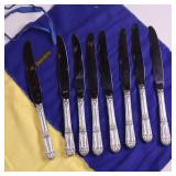MONUMENTAL SET OF STERLING SILVER FLATWARE  THIS IS HUGE! - SOLID STERLING SILVER   TOTAL WEIGHT IS A MASSIVE  3,354 GRAMS!  DINNER FORKS  SALAD FORKS  SOUP SPOONS COFFEE SPOONS  LADLES AN