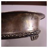 VERY IMPRESSIVE LARGE AND HEAVY  DOUBLE PYRAMID STAMPED -  830 SCANDAVIAN SILVER ANTIQUE NORWEGIAN SERVING TRAY  DIREKTOR P. LTZ. AASS FRA A/S GULSKOGEN CELLULOSEFABRIK  DATE STAMPED.  16 -7 193