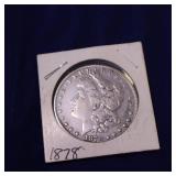 1878 MORGAN DOLLAR :: CIRCULATED BUT HAS A LOT OF DETAIL