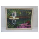 Framed Oil On Canvas 32"x 27"