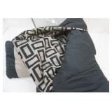 Comforter, Throw Pillows, and Shams