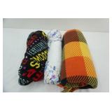 Fleece Blanket Lot (3ct)