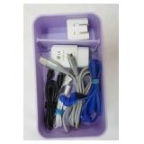 Electronics Lot: Leaped, DVD Player & Charging Cords