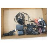 Electronics Lot: Leaped, DVD Player & Charging Cords