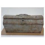 Vintage/Antique Metal Toolbox