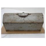 Vintage/Antique Metal Toolbox