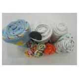 Plastic Organizer with Kids Towels & Washcloths