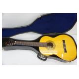 Washburn 6 String Guitar, Case, & Tuning Machine Head Set