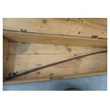 Vintage 1900s Guinneri Model Violin and Coffin Case with bow